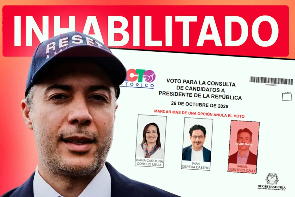 Daniel Quintero inhabilitado